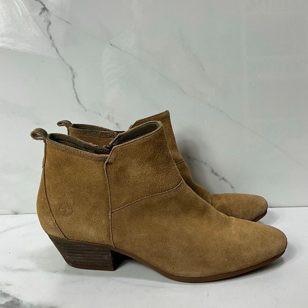 TIMBERLAND Suede Ankle Booties